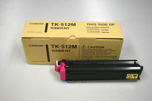 Kyocera TK-512M Toner (Magenta) - Click Image to Close